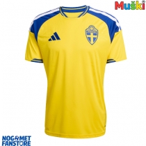 Švedska Domaci Dres SP 2026 Kratak Rukav